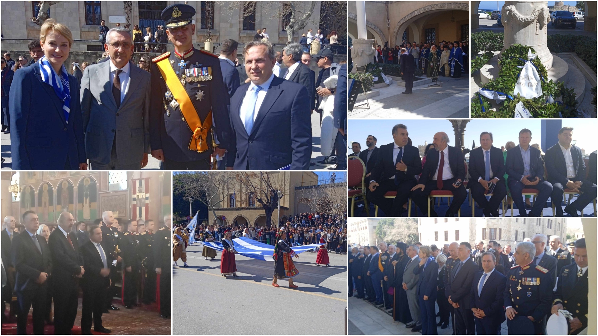 Eπίσκεψη του βουλευτή ΝΙΚΗΣ κ. Βρεττού Νικόλαου στη Ρόδο, με αφορμή την 77η επέτειο της Ενσωμάτωσης της Δωδεκανήσου με την Ελλάδα